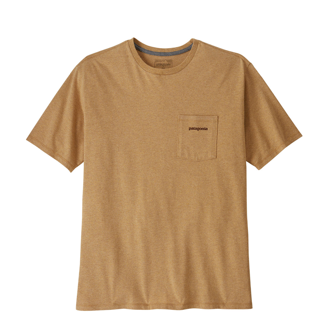 Patagonia Boardshort Logo Pocket Responsibili-Tee Talon Gold