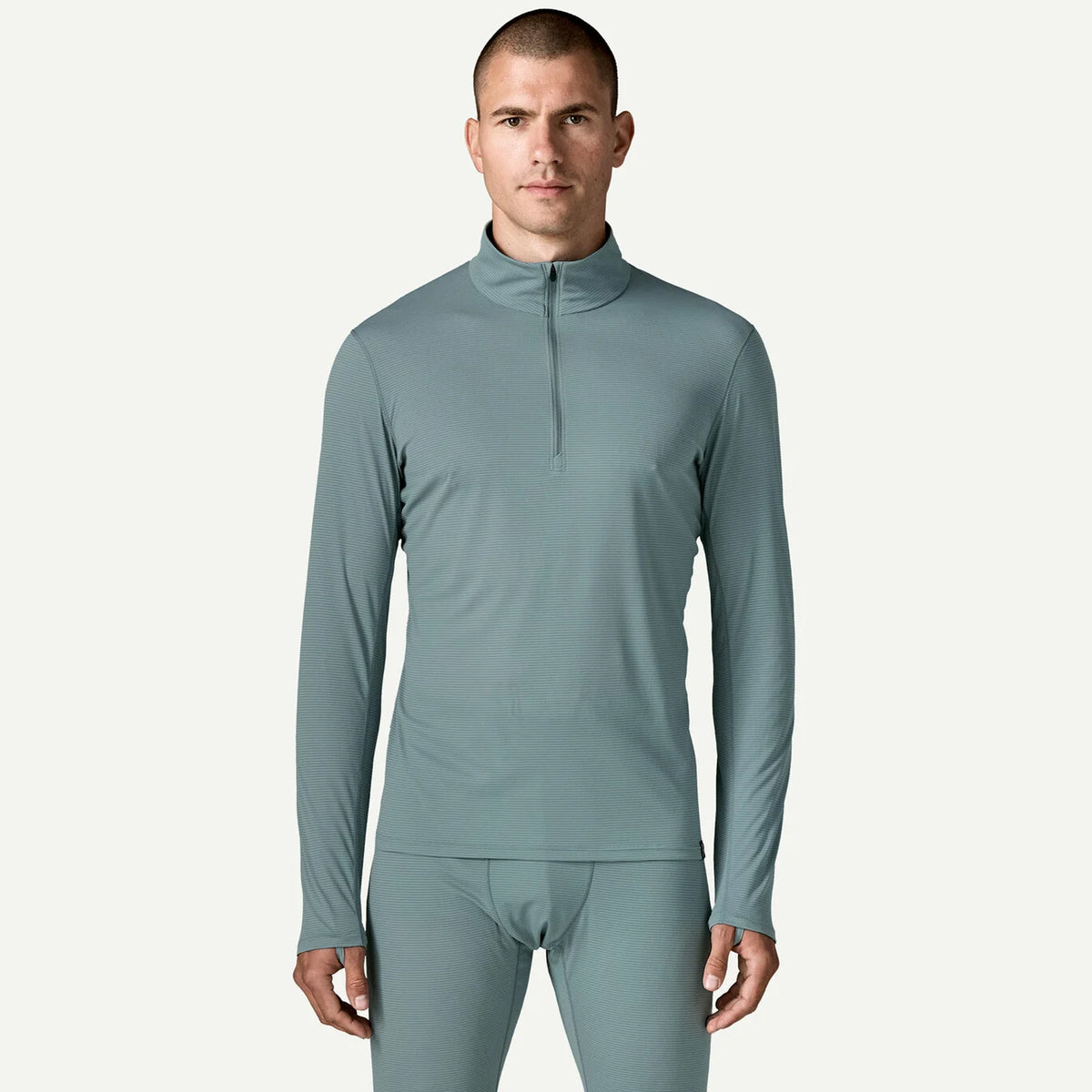 Patagonia Capilene Lightweight Zip-Neck Black