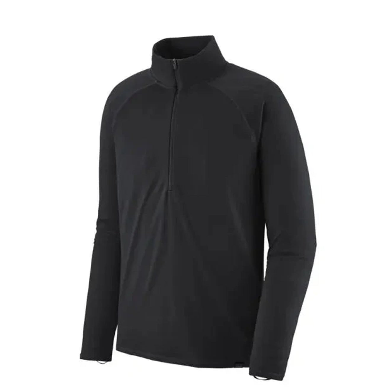 Patagonia Capilene Midweight Zip Neck Black - The Sporting Lodge