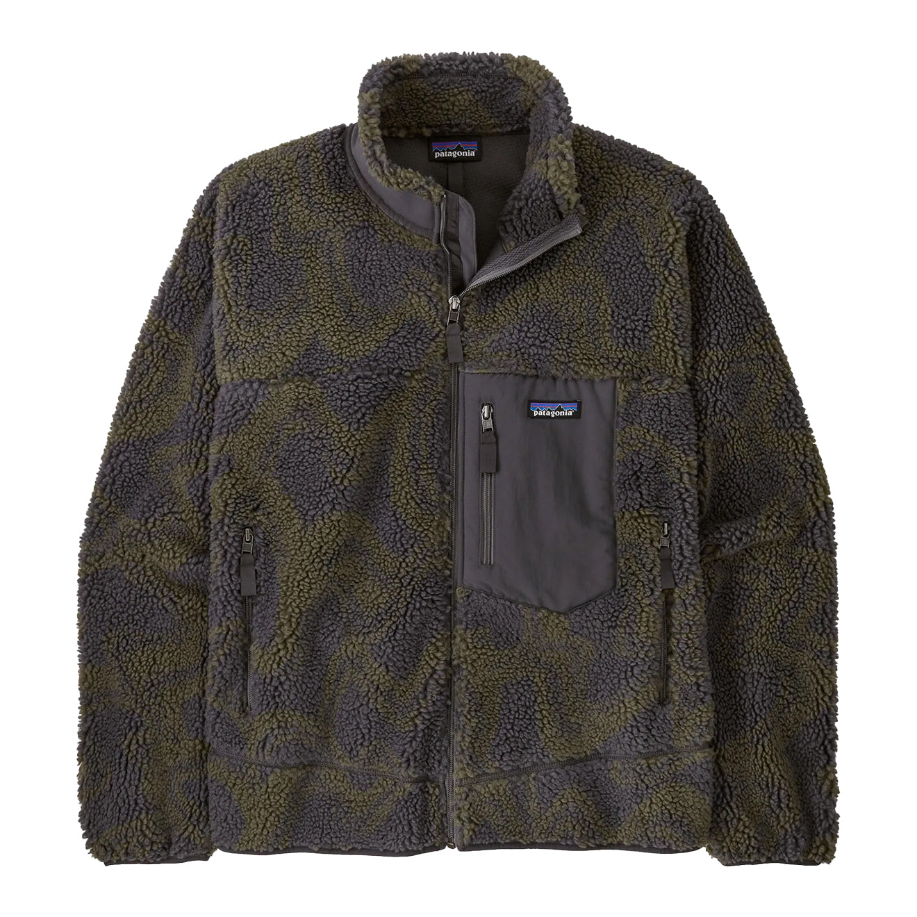 Patagonia Classic Retro-X Jacket Currents / Forge Grey - The Sporting Lodge