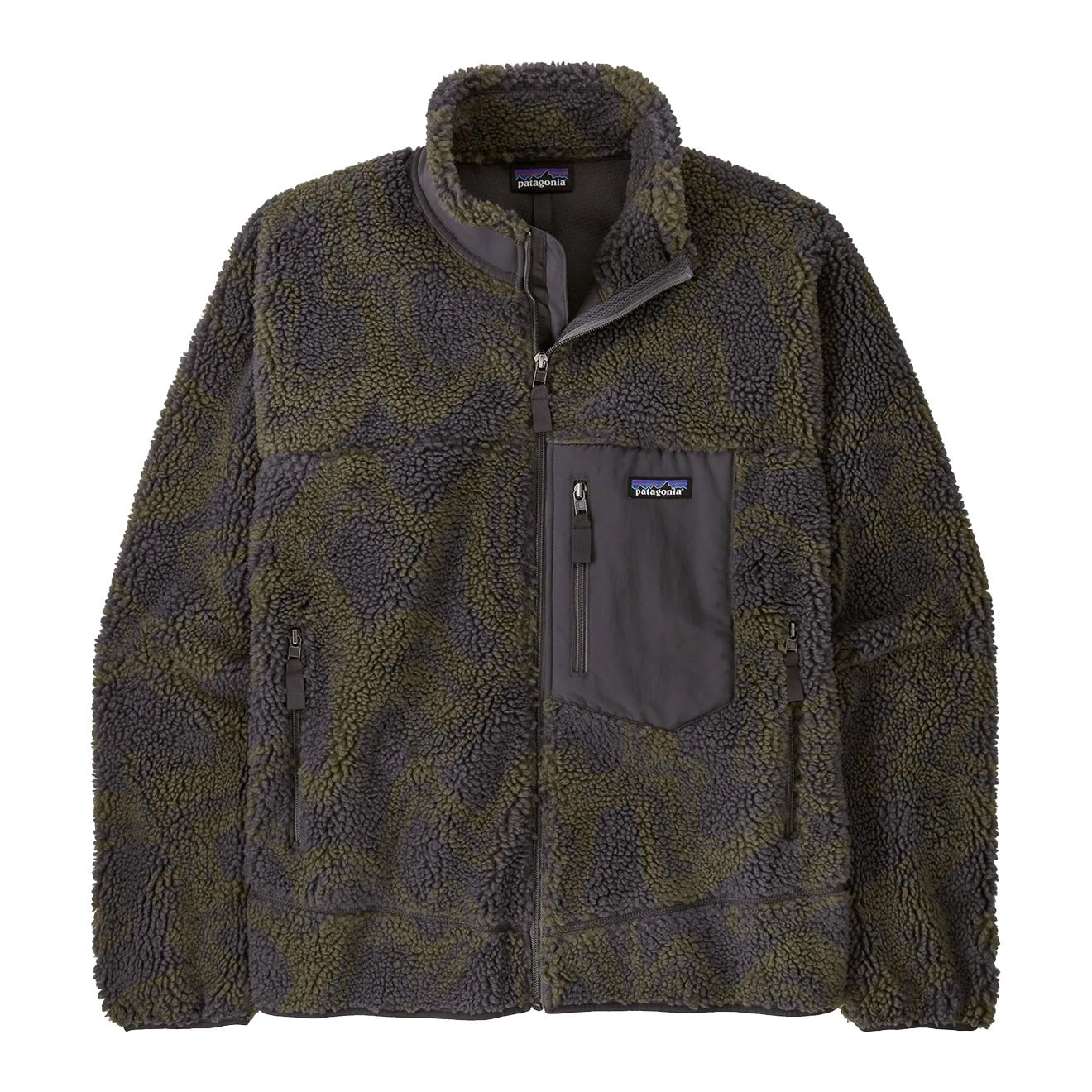 Patagonia Classic Retro - X Jacket Currents / Forge Grey - The Sporting Lodge
