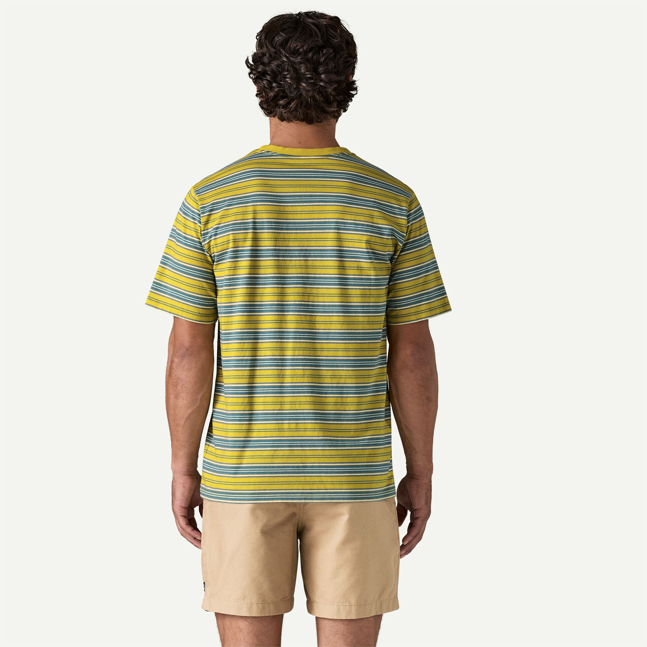Patagonia Daily Pocket Tee Summer Camp / Bundle Green - The Sporting Lodge