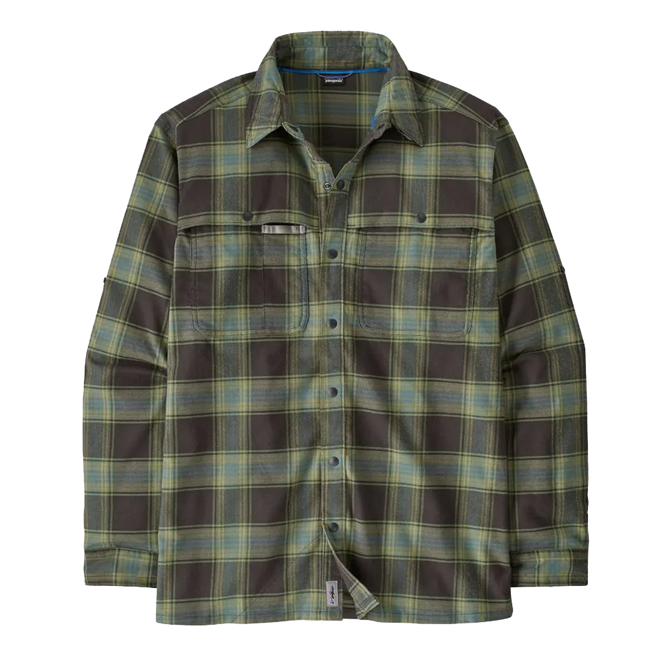 Patagonia Early Rise Stretch Shirt Whitney / Smolder Blue - The Sporting Lodge