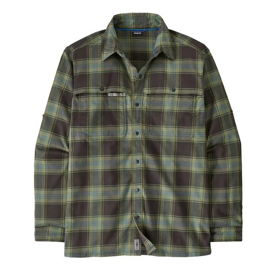 Patagonia Early Rise Stretch Shirt Whitney / Smolder Blue - The Sporting Lodge