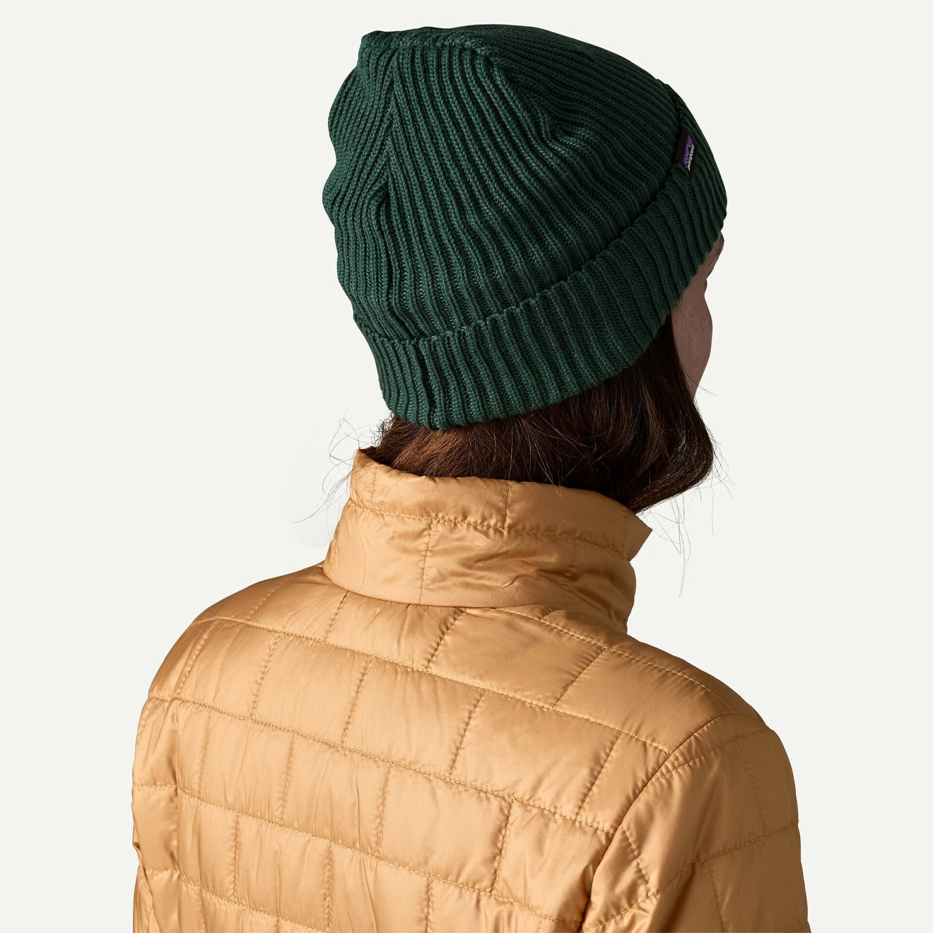 Patagonia Fisherman's Rolled Beanie Cascade Green - The Sporting Lodge