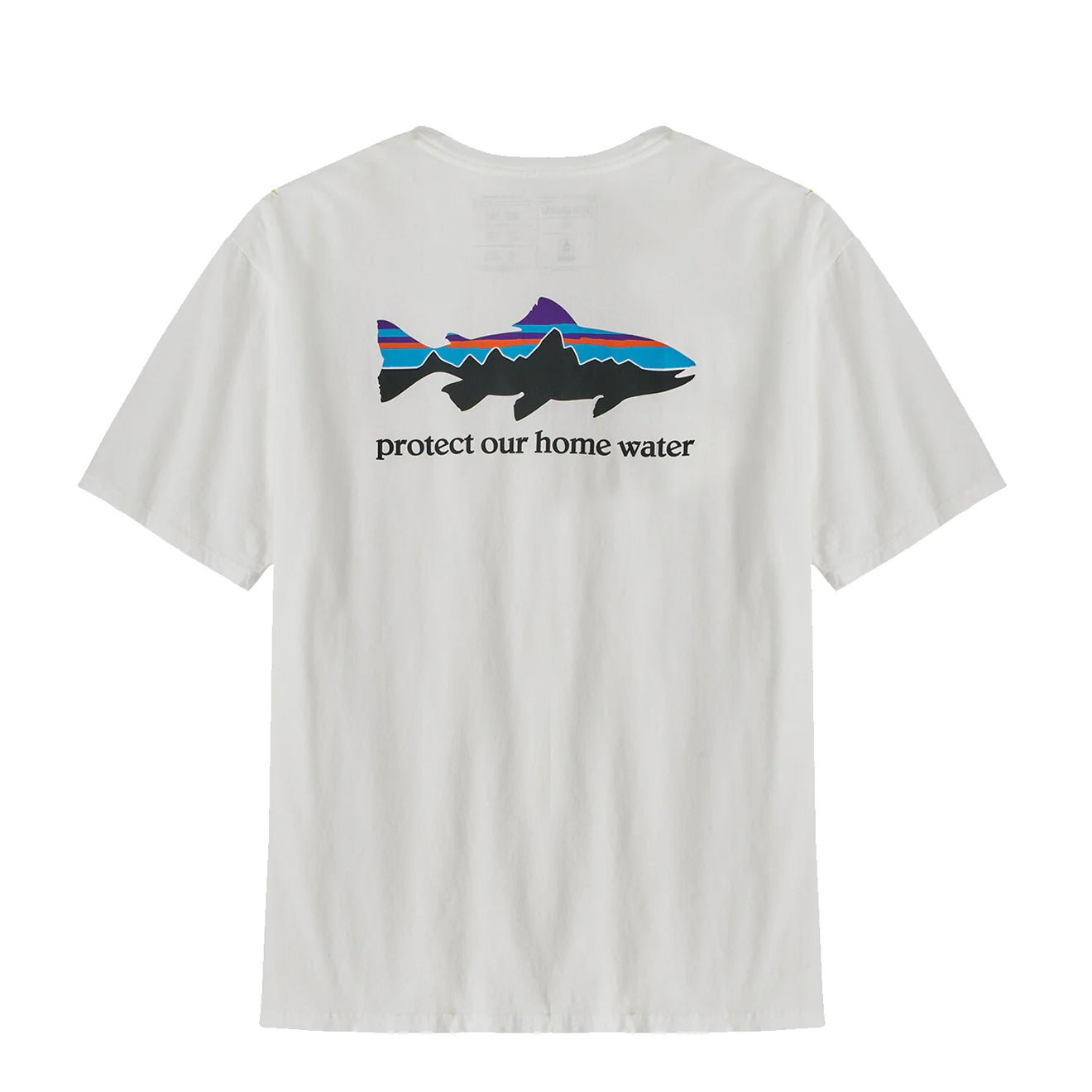 Patagonia Home Water Trout Organic T-Shirt White - The Sporting Lodge