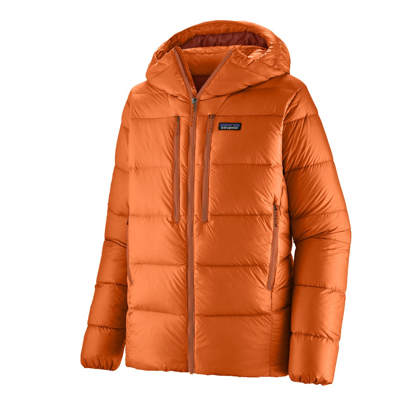 Patagonia Fitz Roy Down Hoody Redtail Rust - The Sporting Lodge