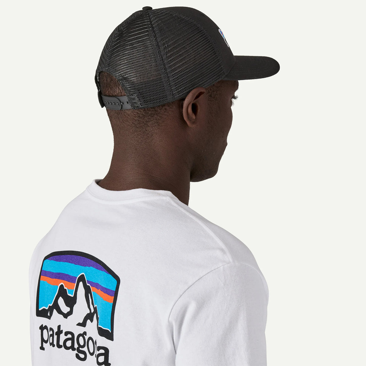 Patagonia Fitz Roy Trout Trucker Hat Black