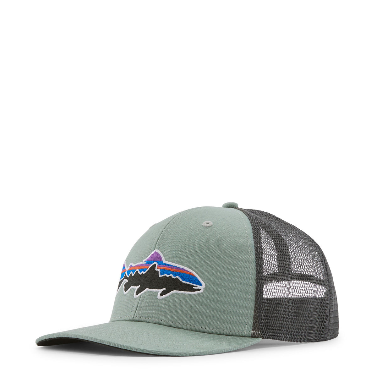Patagonia Fitz Roy Trout Trucker Hat Cover Green