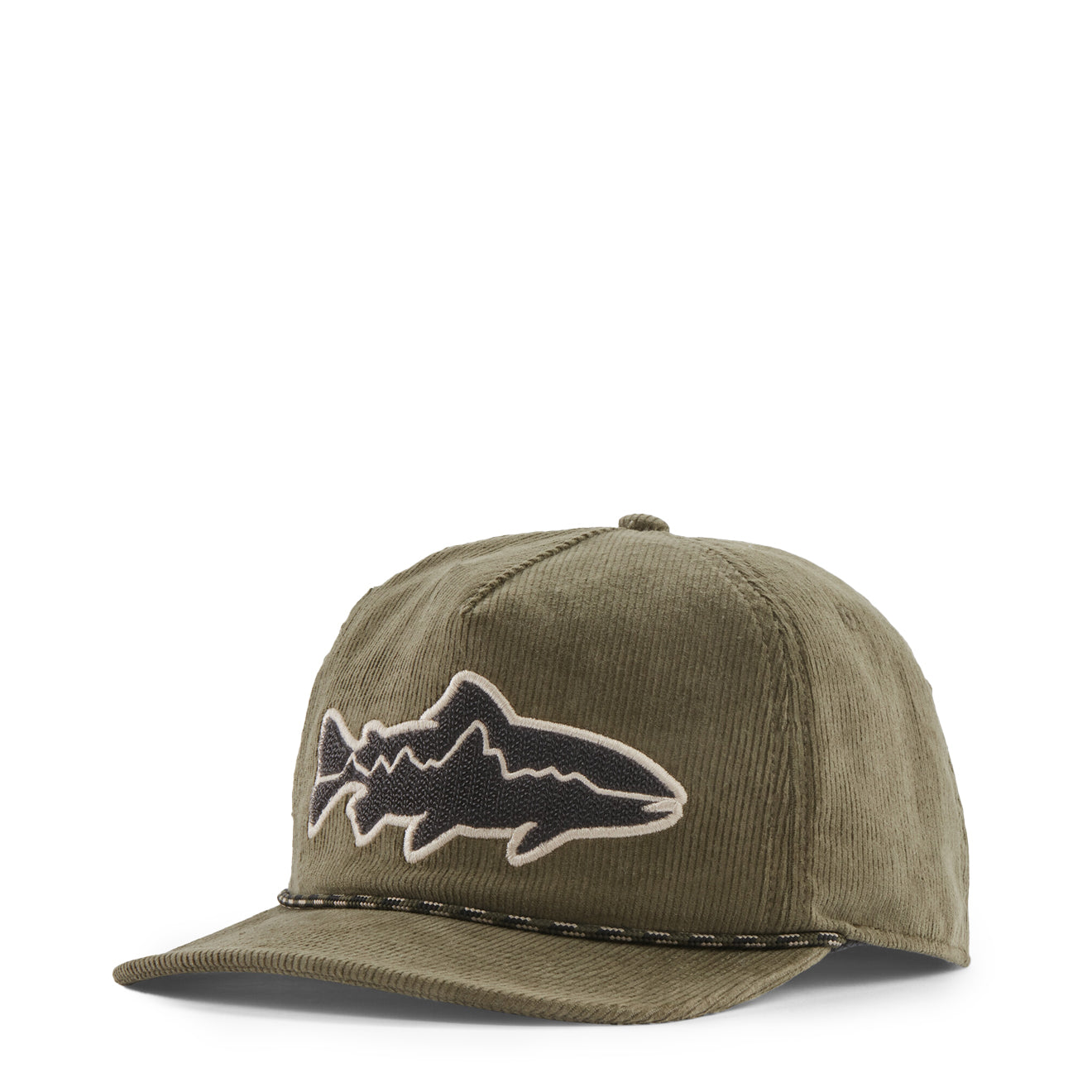 Patagonia Fly Catcher Hat Fitz Roy Trout / Basin Green - The Sporting Lodge