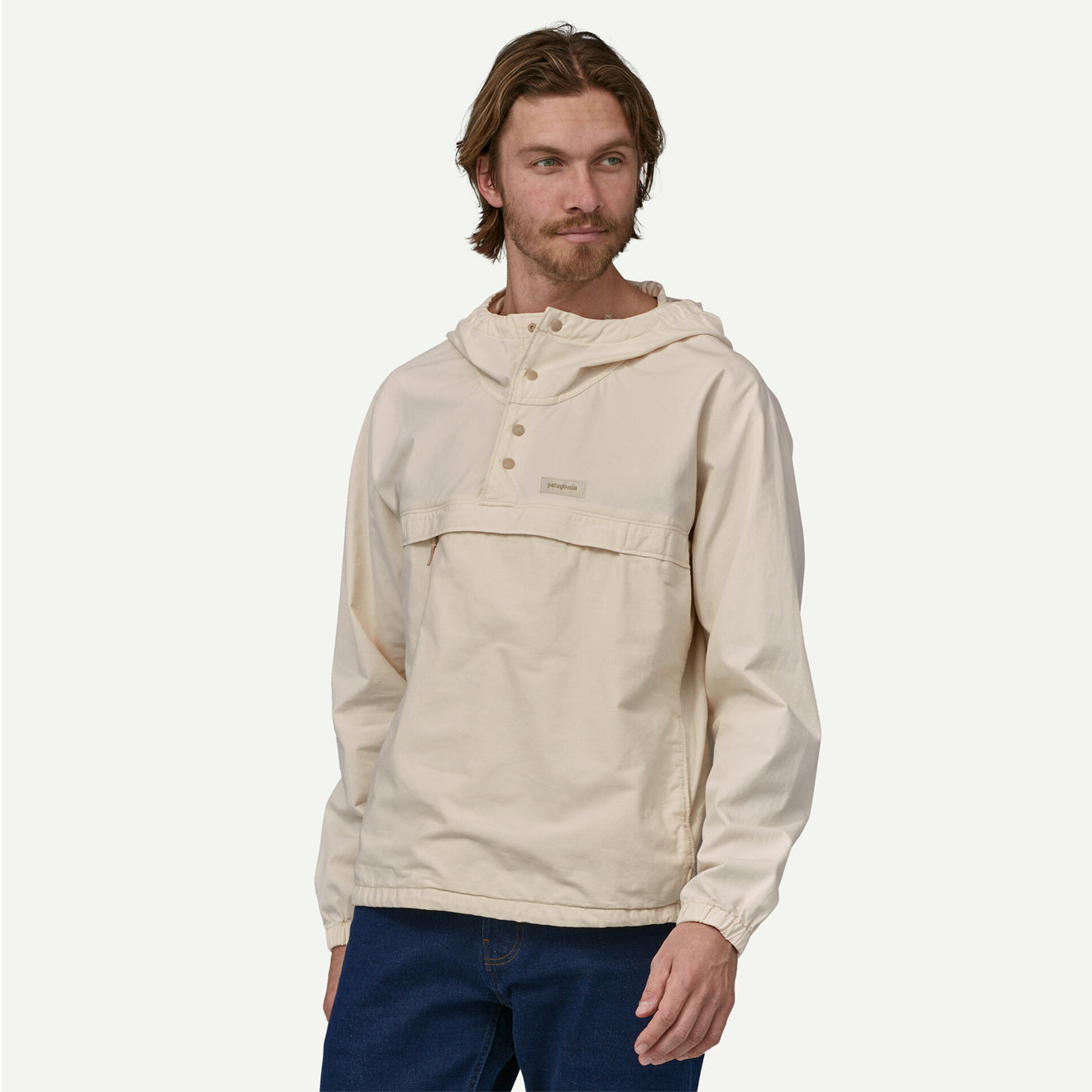 Patagonia Funhoggers Anorak Undyed Natural - The Sporting Lodge