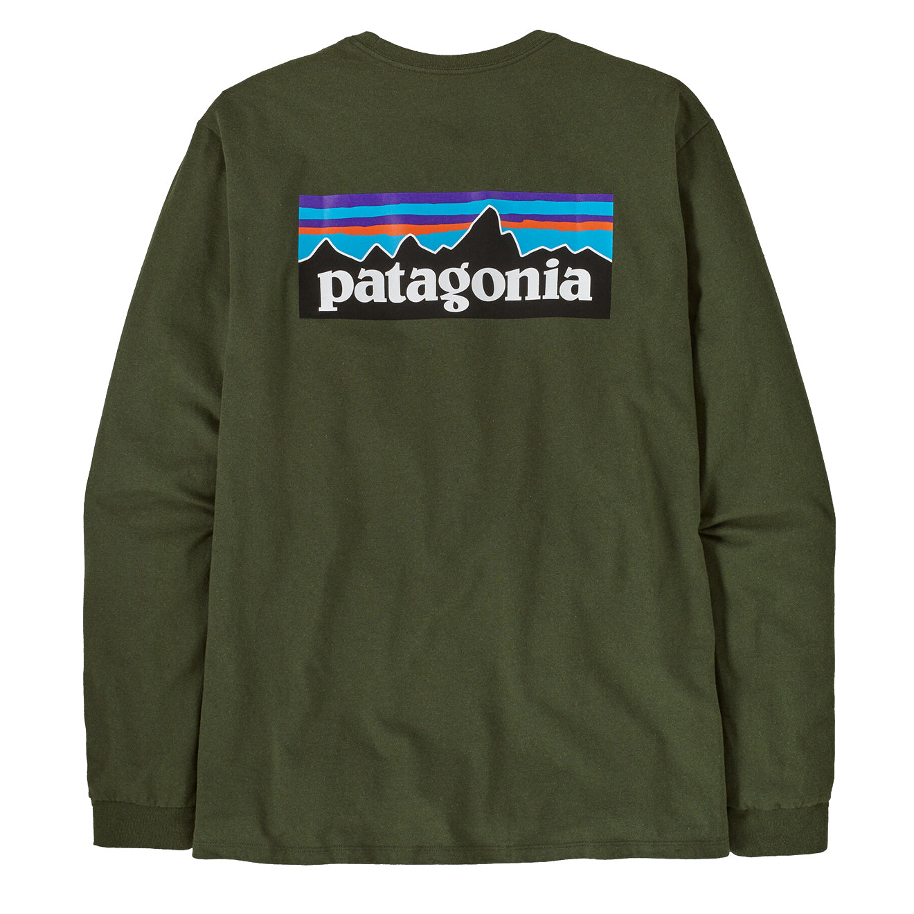 Patagonia L/S P-6 Logo Responsibili-Tee Torrey Pine Green - The Sporting Lodge