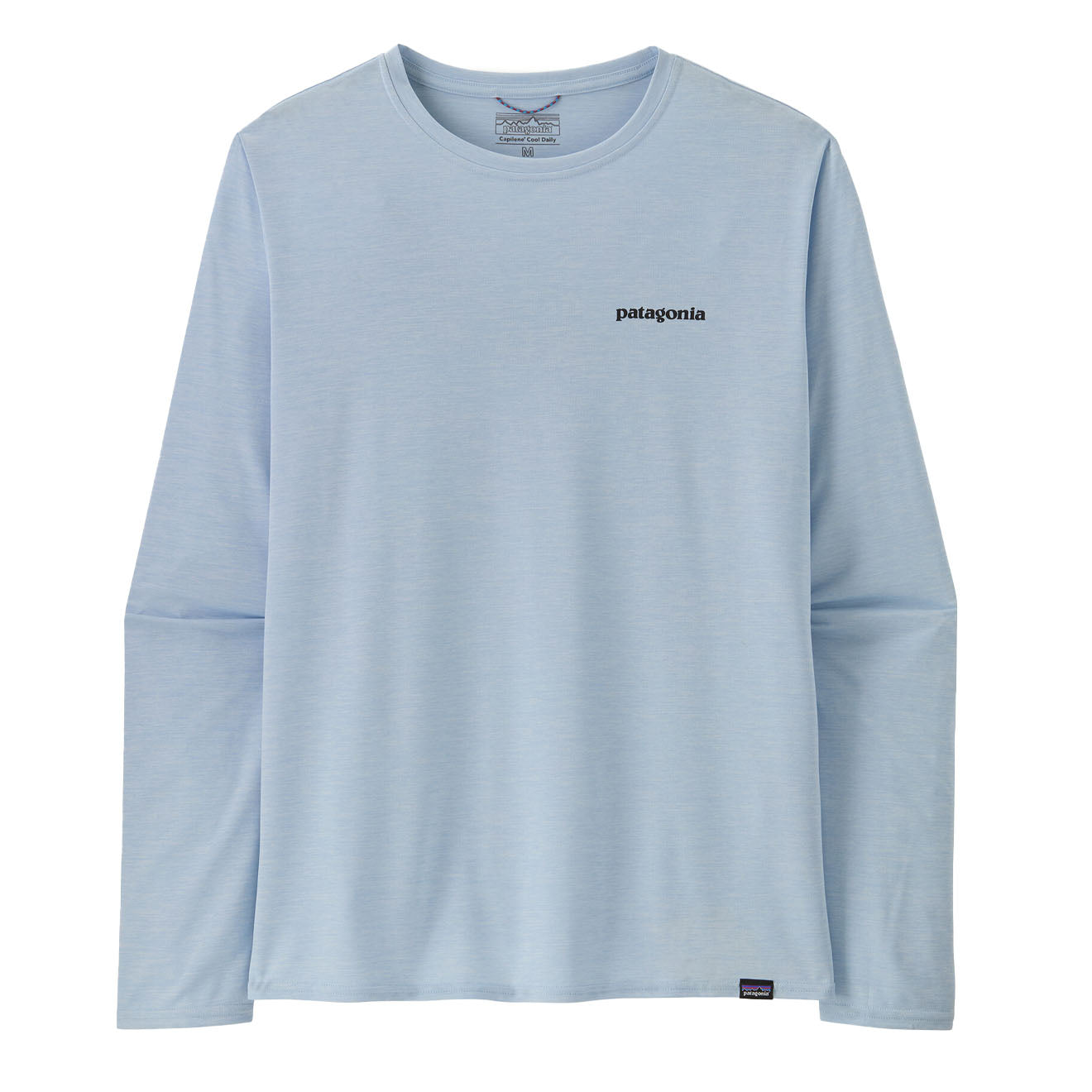 Patagonia L/S Cap Cool Daily Graphic Shirt Waters Fitz Roy Trout / Fleck Blue - The Sporting Lodge