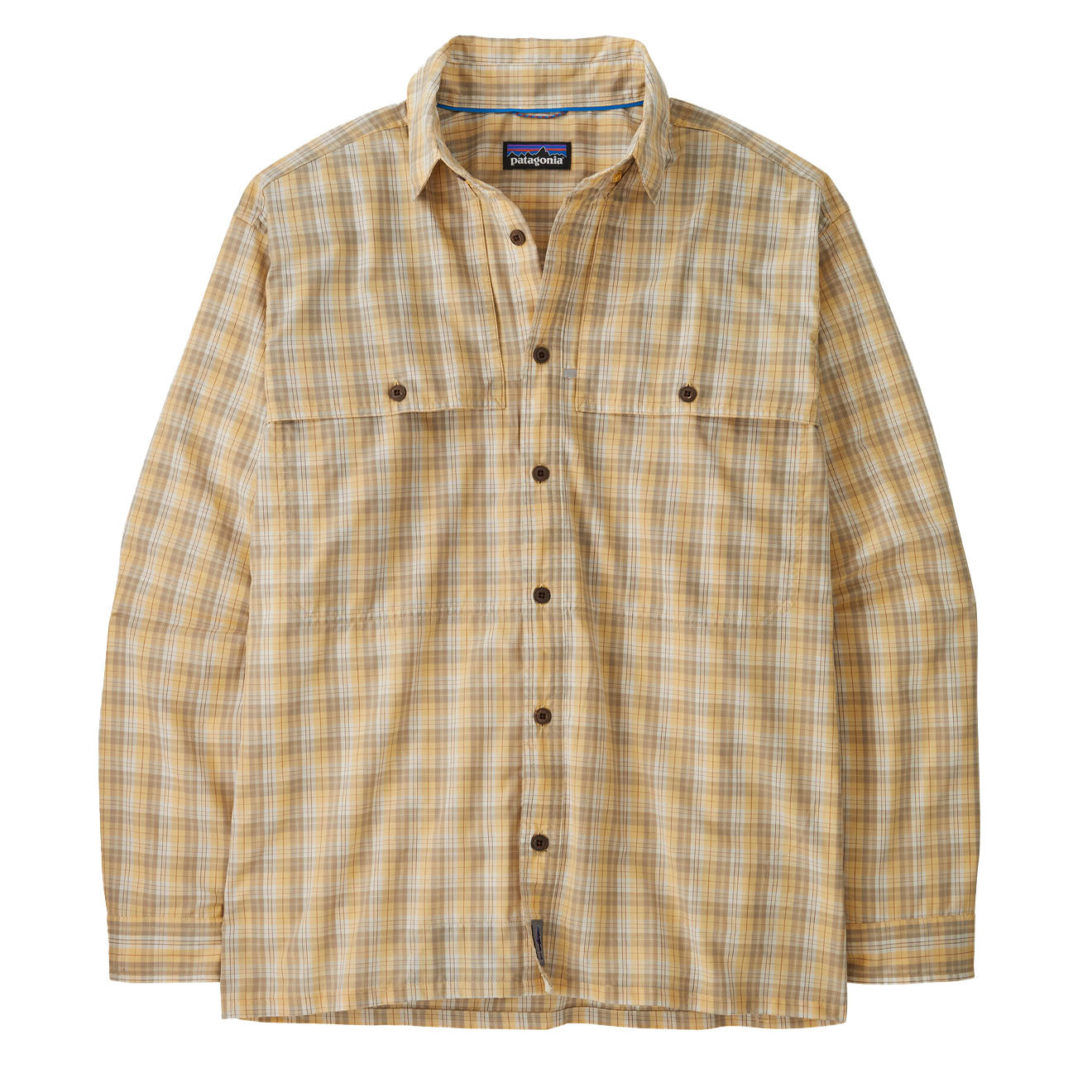 Patagonia L/S Island Hopper Shirt Dipper / Beeswax Tan - The Sporting Lodge