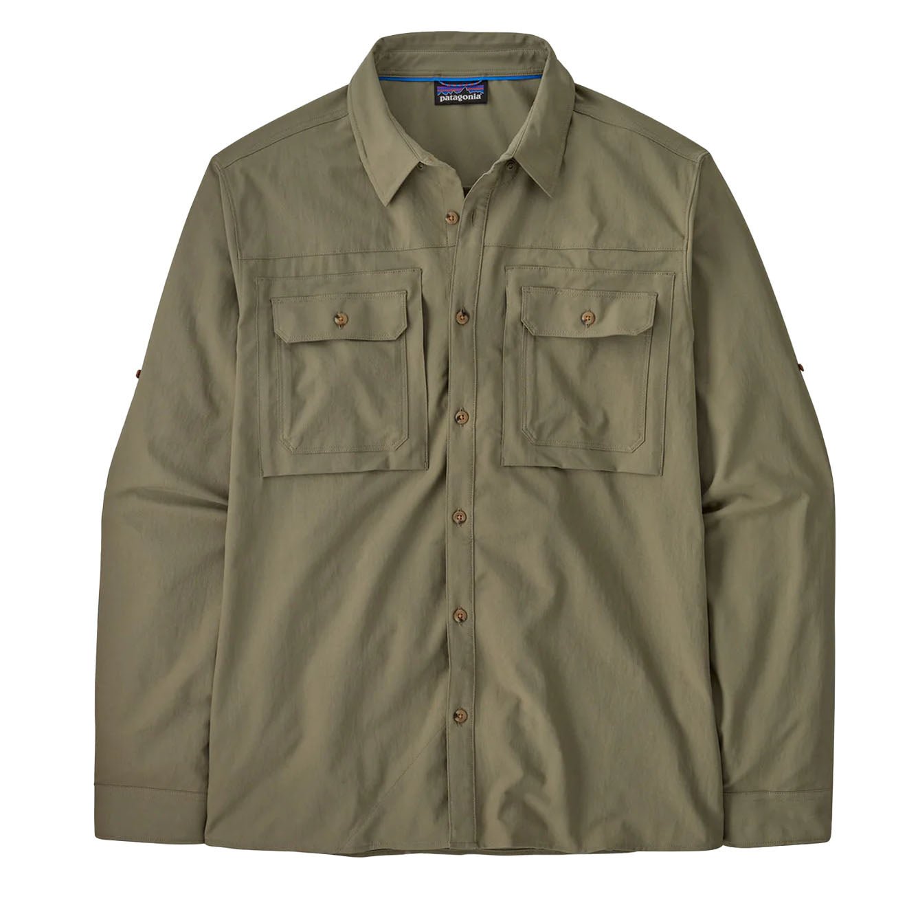 Patagonia L/S Self Guided Sun Shirt River Rock Green - The Sporting Lodge