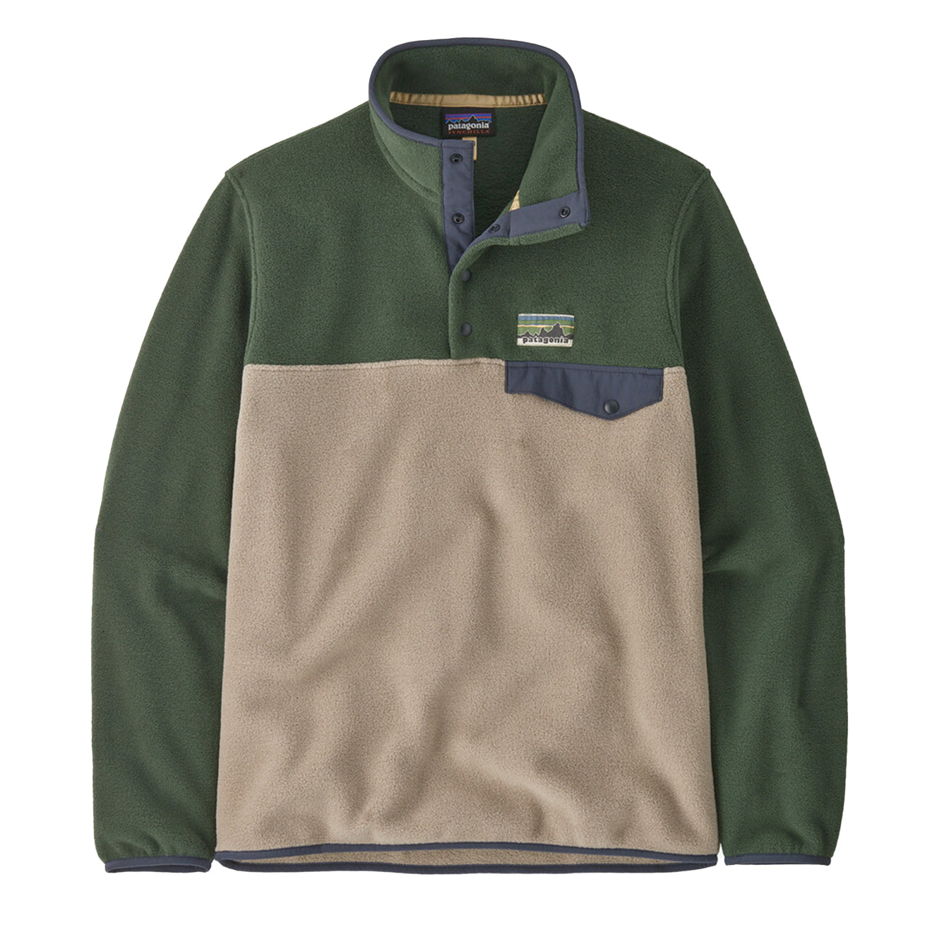 Patagonia Lightweight Synch Snap-T Pullover Seabird Grey - The Sporting Lodge