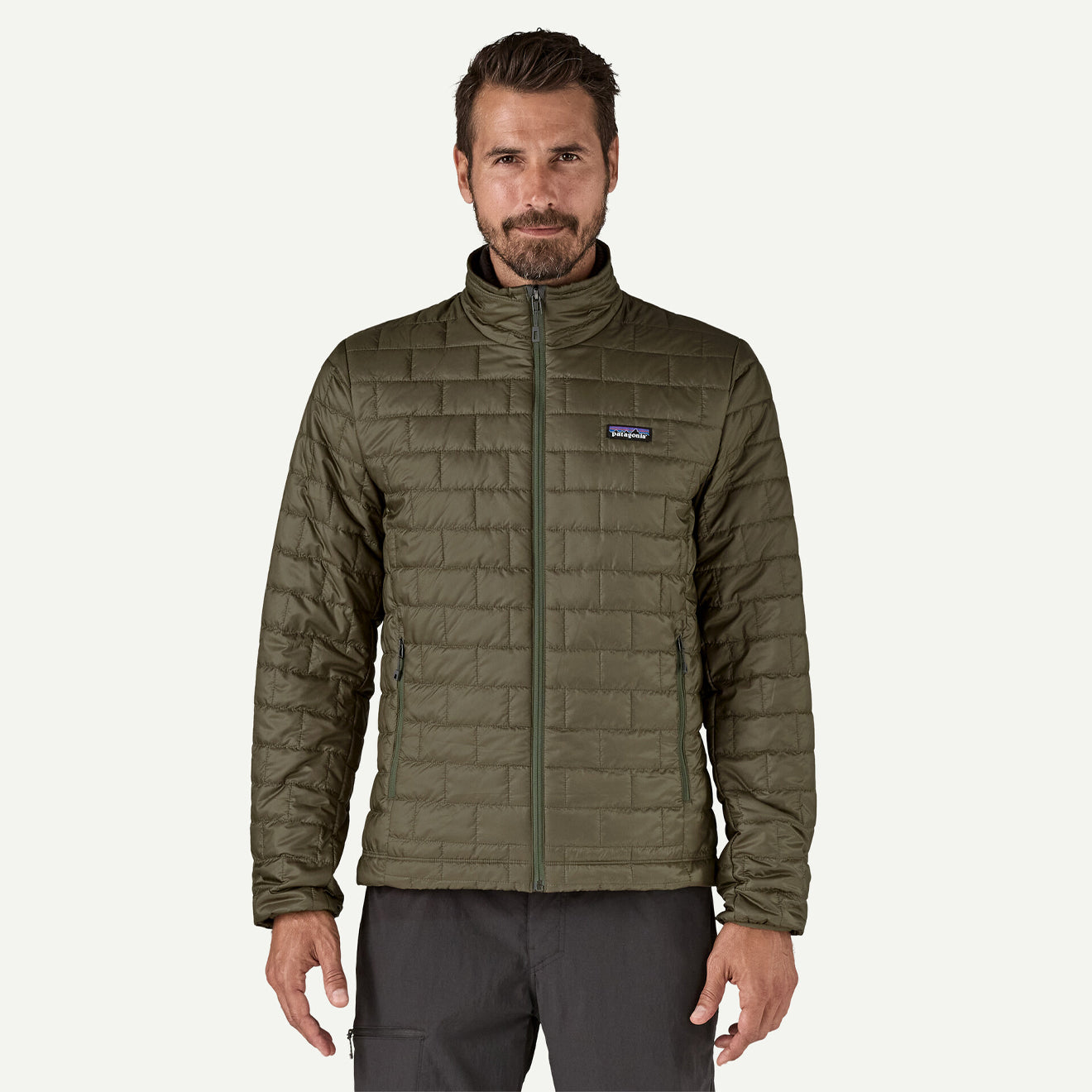 Patagonia Nano Puff Jacket Basin Green / Tent Green - The Sporting Lodge