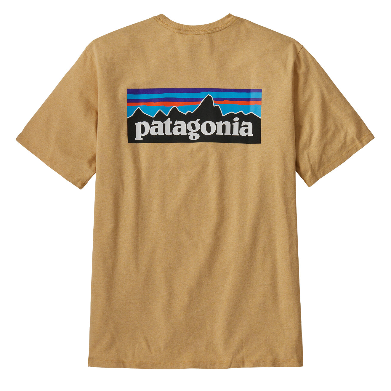 Patagonia P-6 Logo Responsibili-Tee Beeswax Tan - The Sporting Lodge