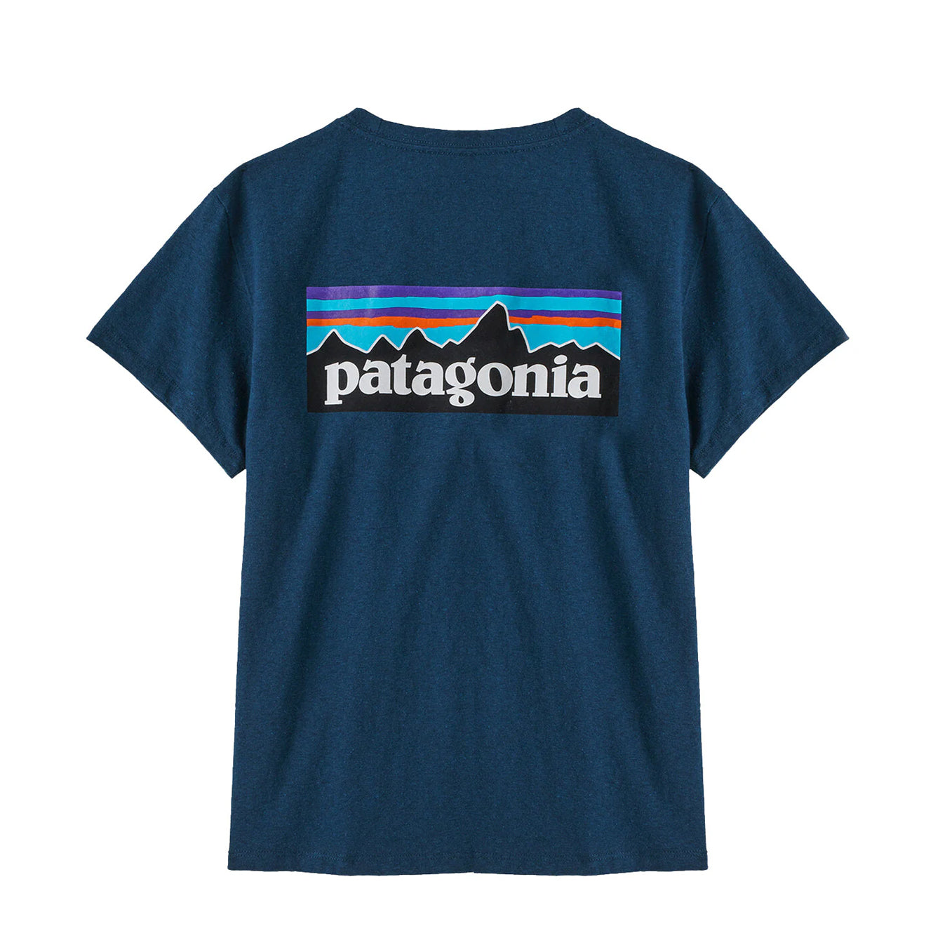 Patagonia P-6 Logo Responsibili Tee Tidepool Blue
