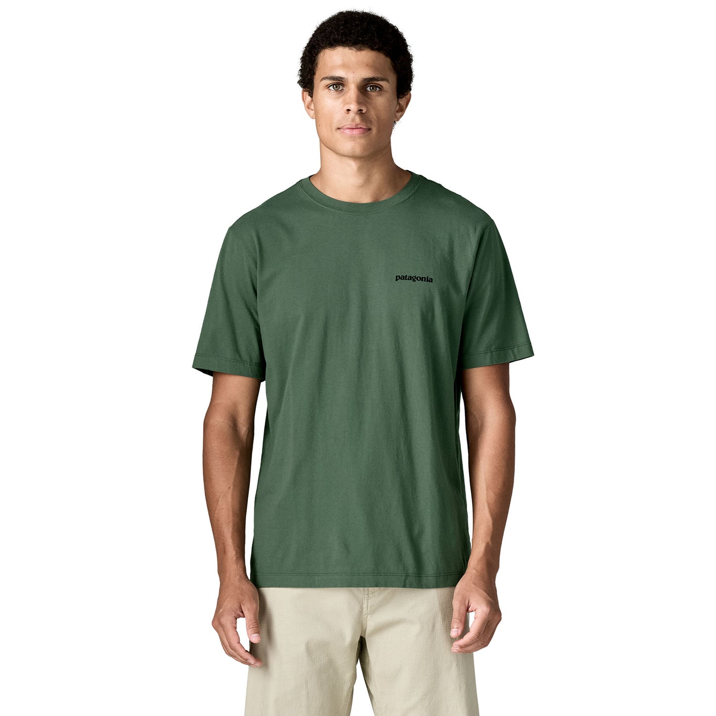 Patagonia P-6 Logo T-Shirt Canopy Green