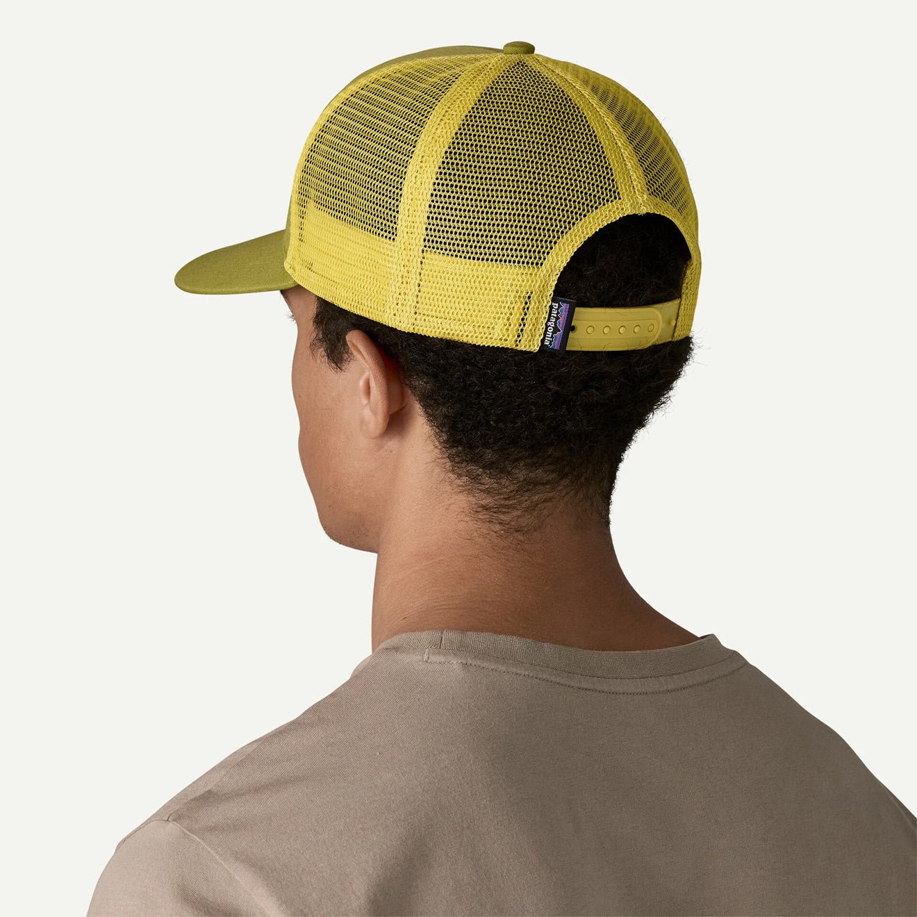 Patagonia P-6 Logo Trucker Hat Graze Green - The Sporting Lodge