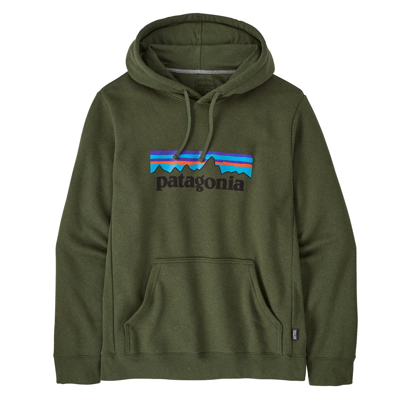 Patagonia P-6 Logo Uprisal Hoody Torrey Pine Green - The Sporting Lodge