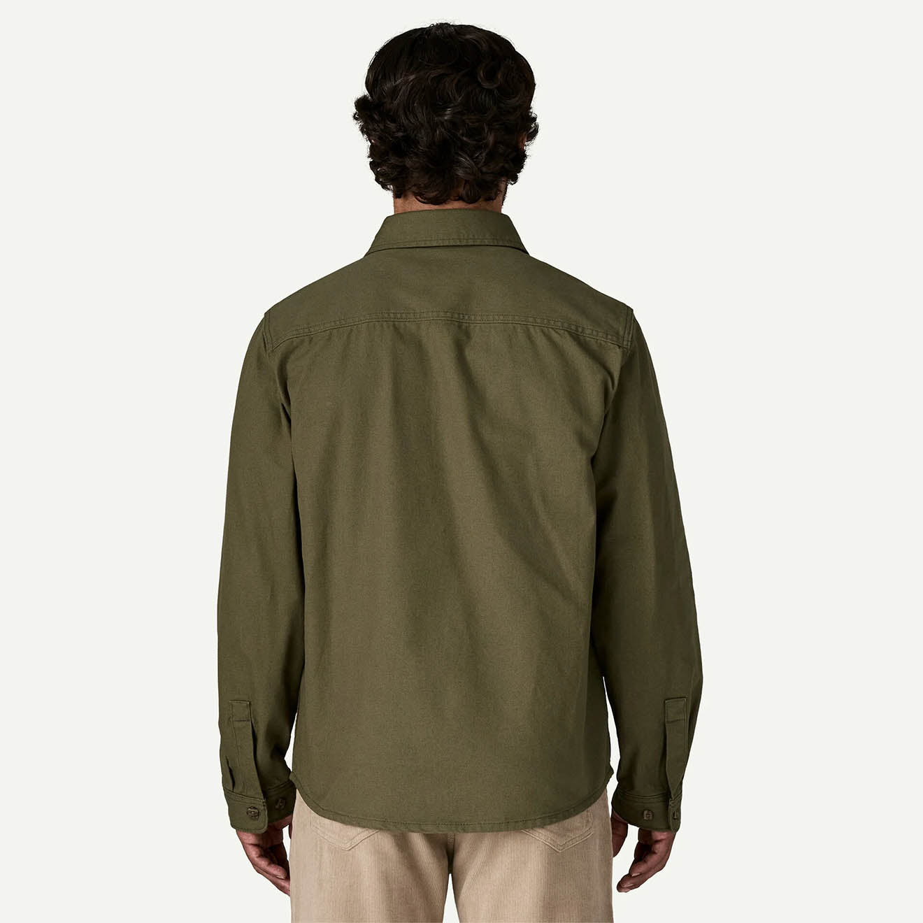 Patagonia Point Reyes Canvas Shirt Basin Green - The Sporting Lodge