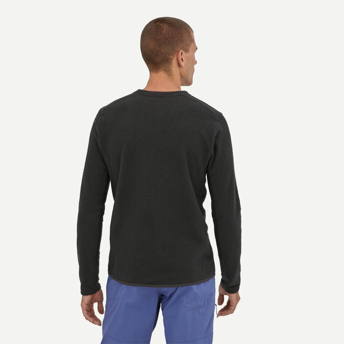 Patagonia R1 Air Fleece Crewneck Black - The Sporting Lodge