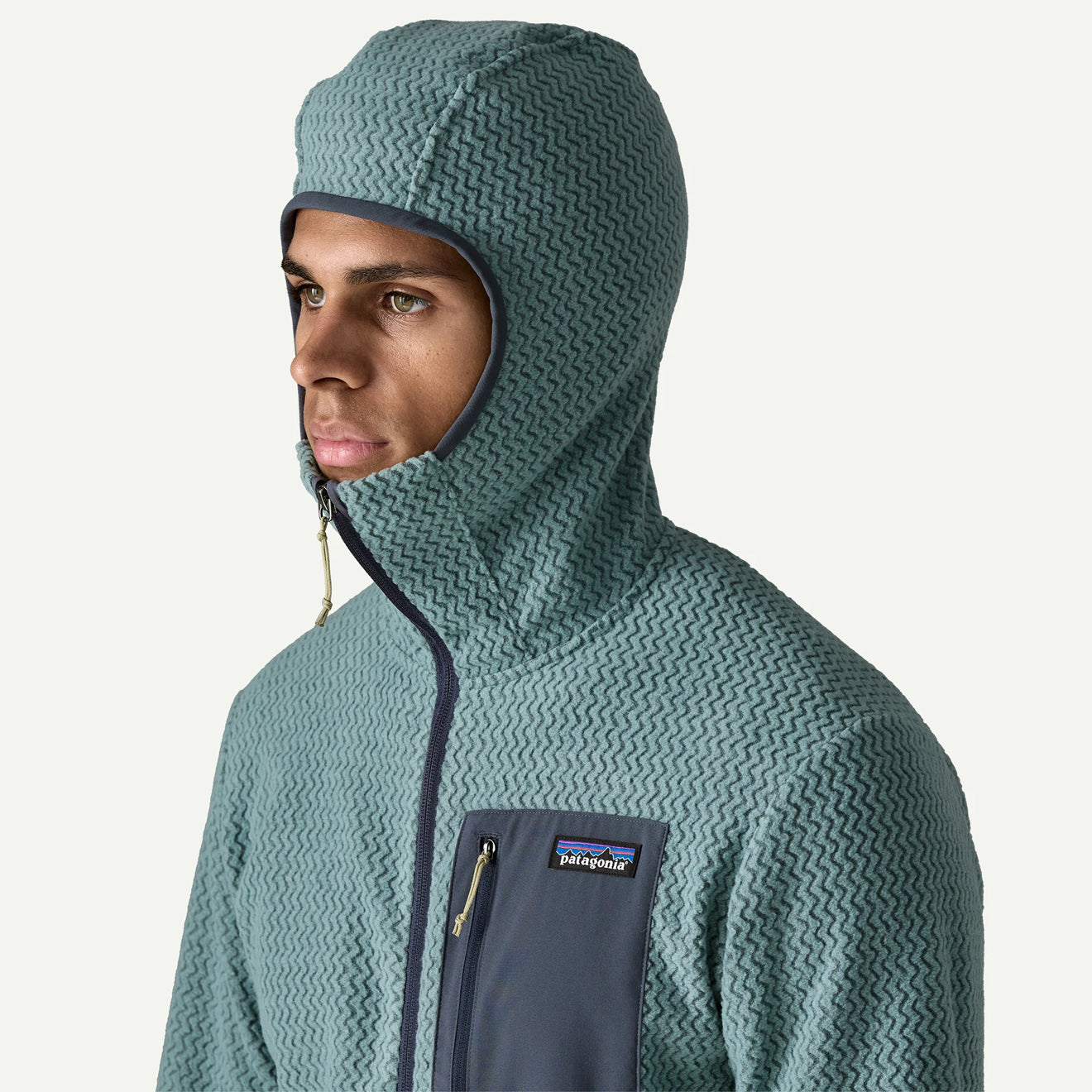Patagonia R1 Air Full-Zip Hoody Caper Green - The Sporting Lodge