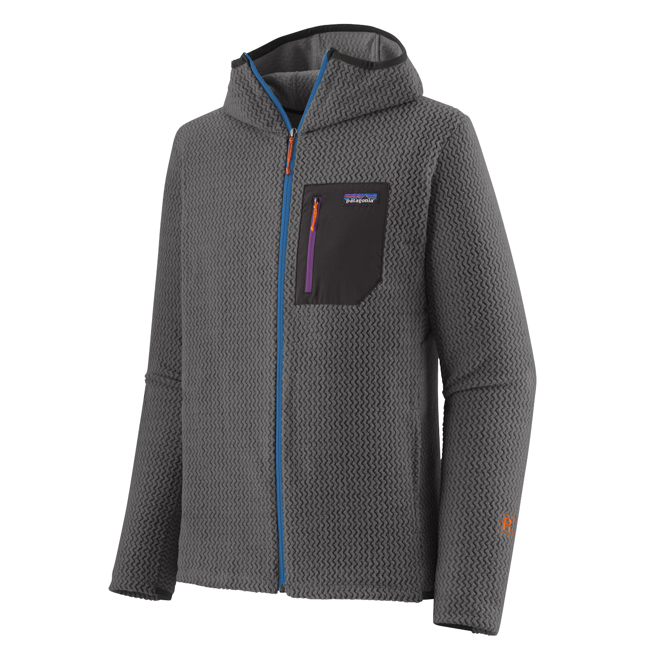 Patagonia R1 Air Full-Zip Hoody Forge Grey - The Sporting Lodge