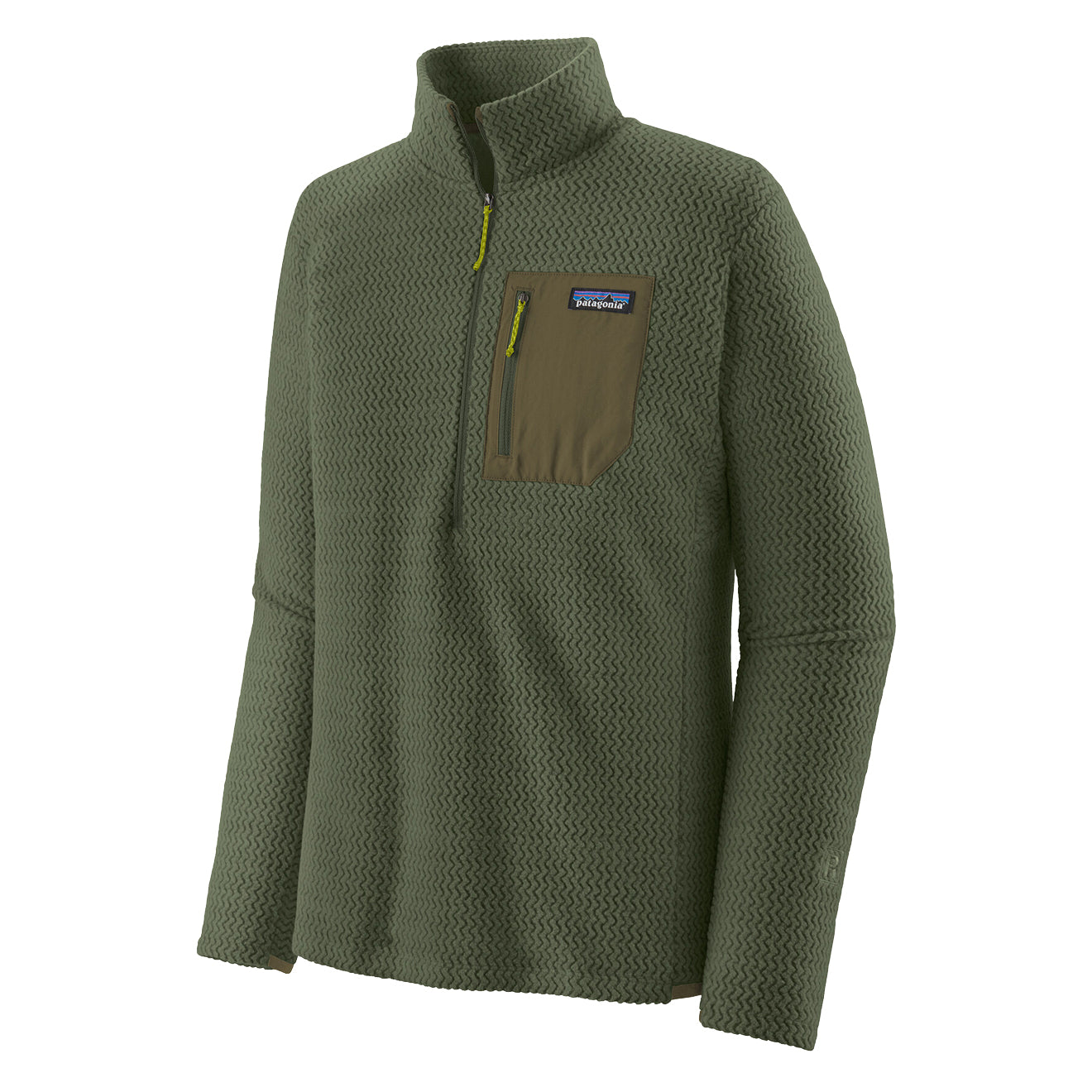 Patagonia R1 Air Zip Neck Torrey Pine Green - The Sporting Lodge