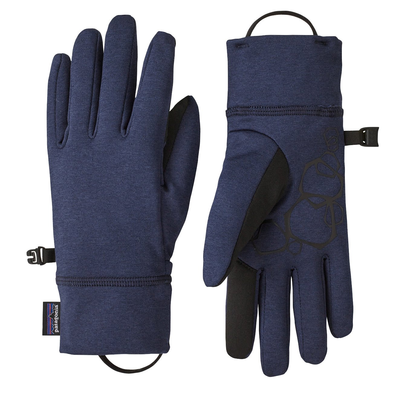 Patagonia R1 Daily Gloves Classic Navy - Light Classic Navy X - Dye - The Sporting Lodge