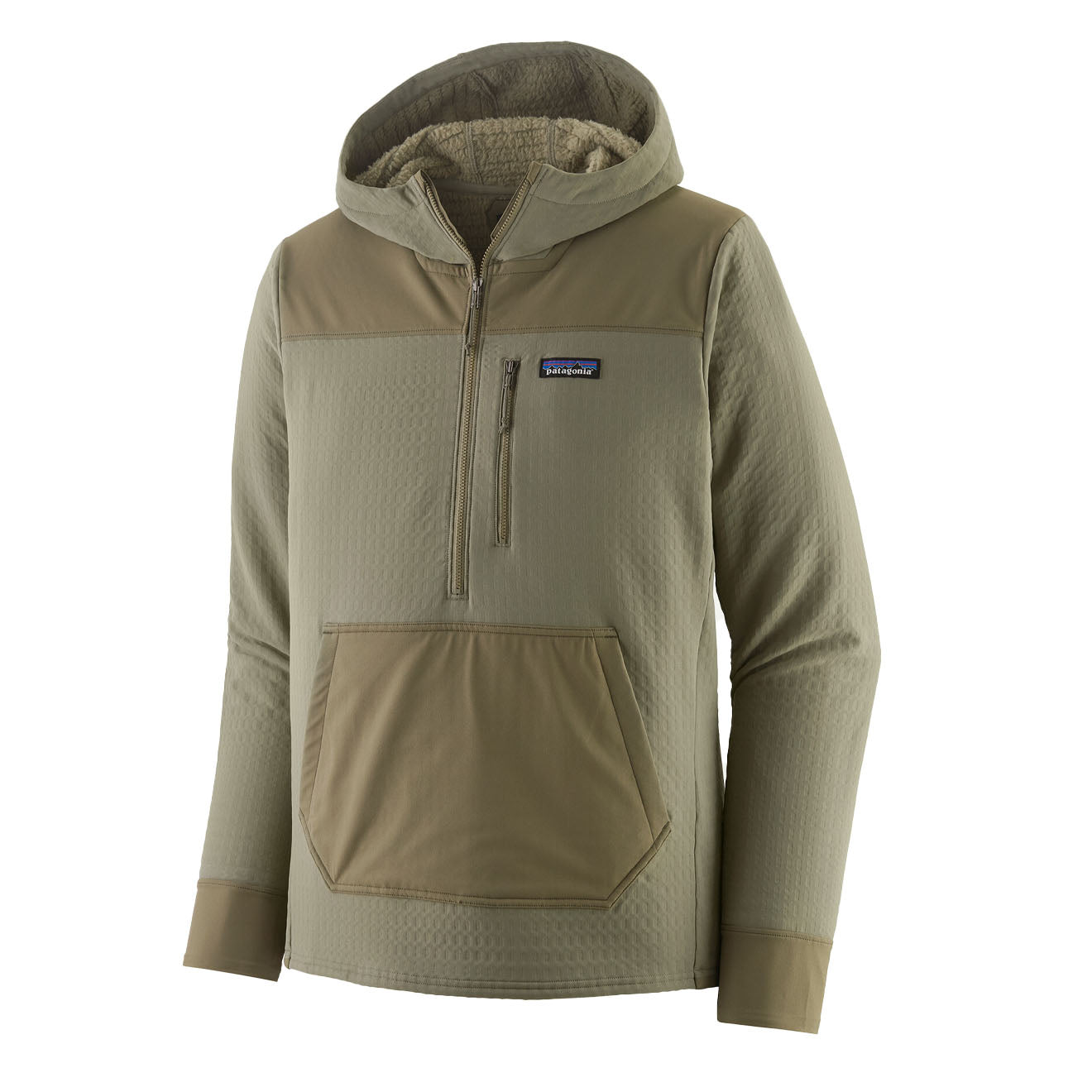 Patagonia R2 TechFace Pullover River Rock Green - The Sporting Lodge