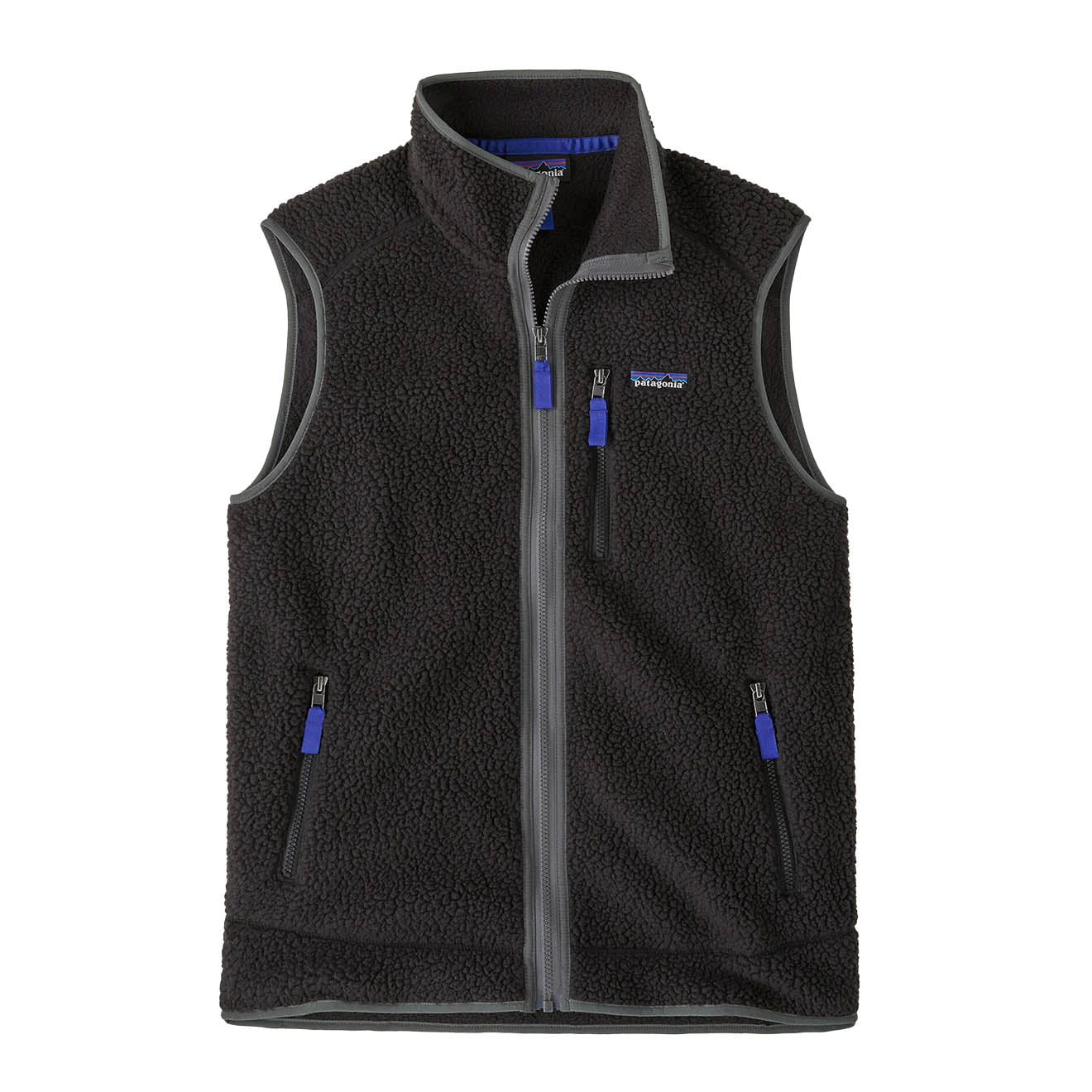 Patagonia Retro Pile Fleece Vest Black / Forge Grey