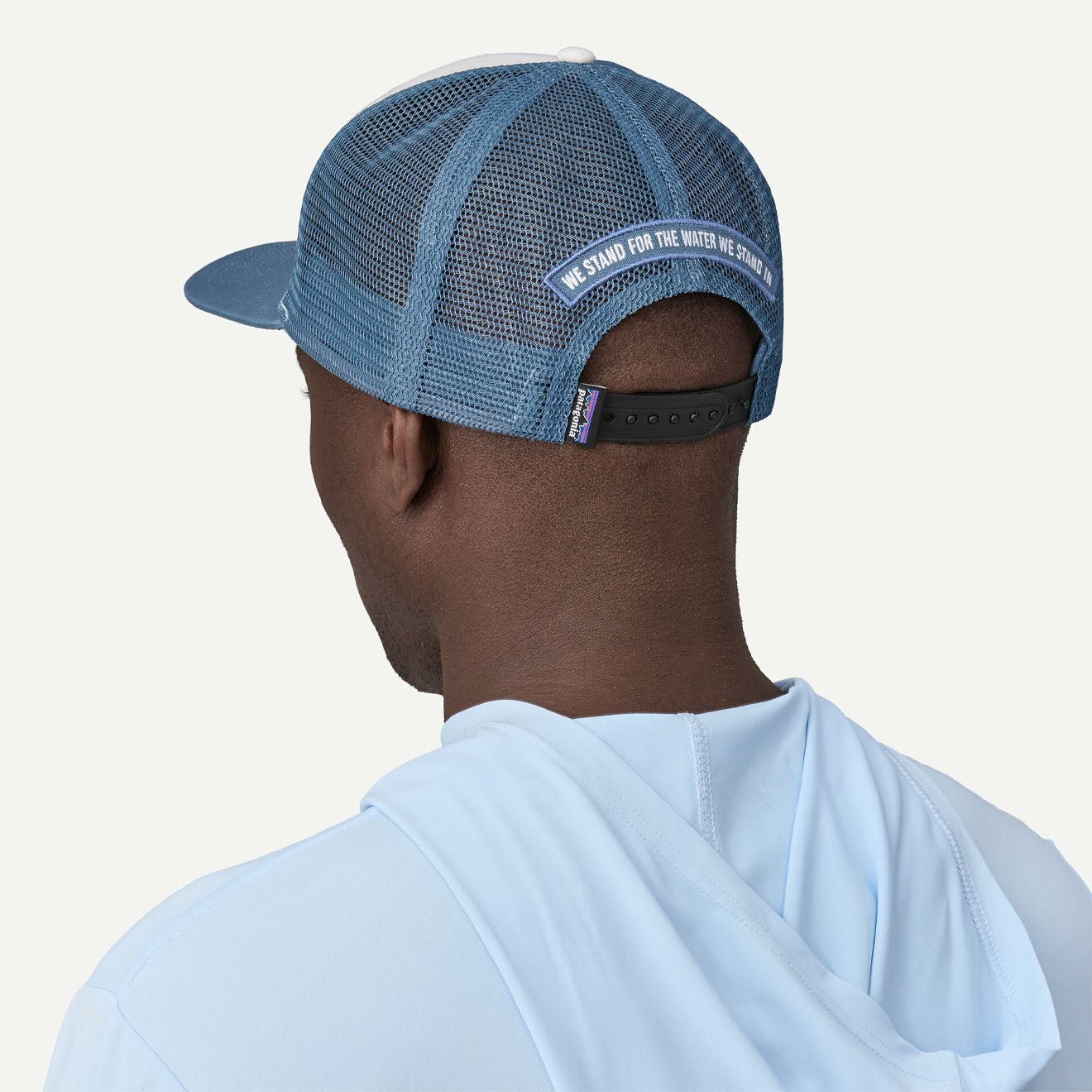 Patagonia Stand Up Trout Trucker Hat White - The Sporting Lodge