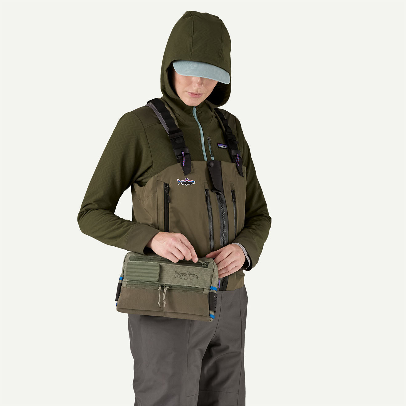 Patagonia Stealth Switch Pack 3L River Rock Green - The Sporting Lodge