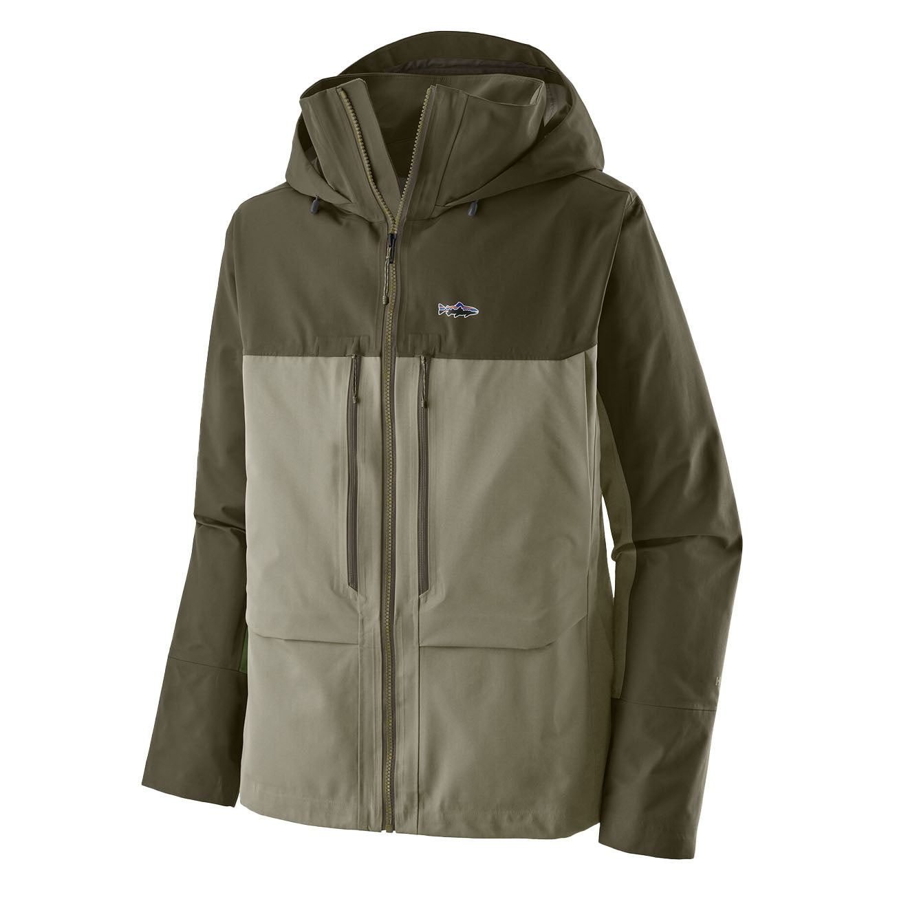 Patagonia Swiftcurrent Wading Jacket River Rock Green - The Sporting Lodge