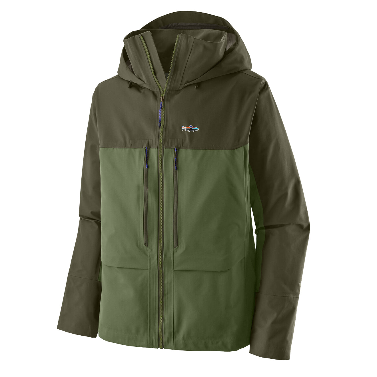 Patagonia Swiftcurrent Wading Jacket Terrain Green - The Sporting Lodge