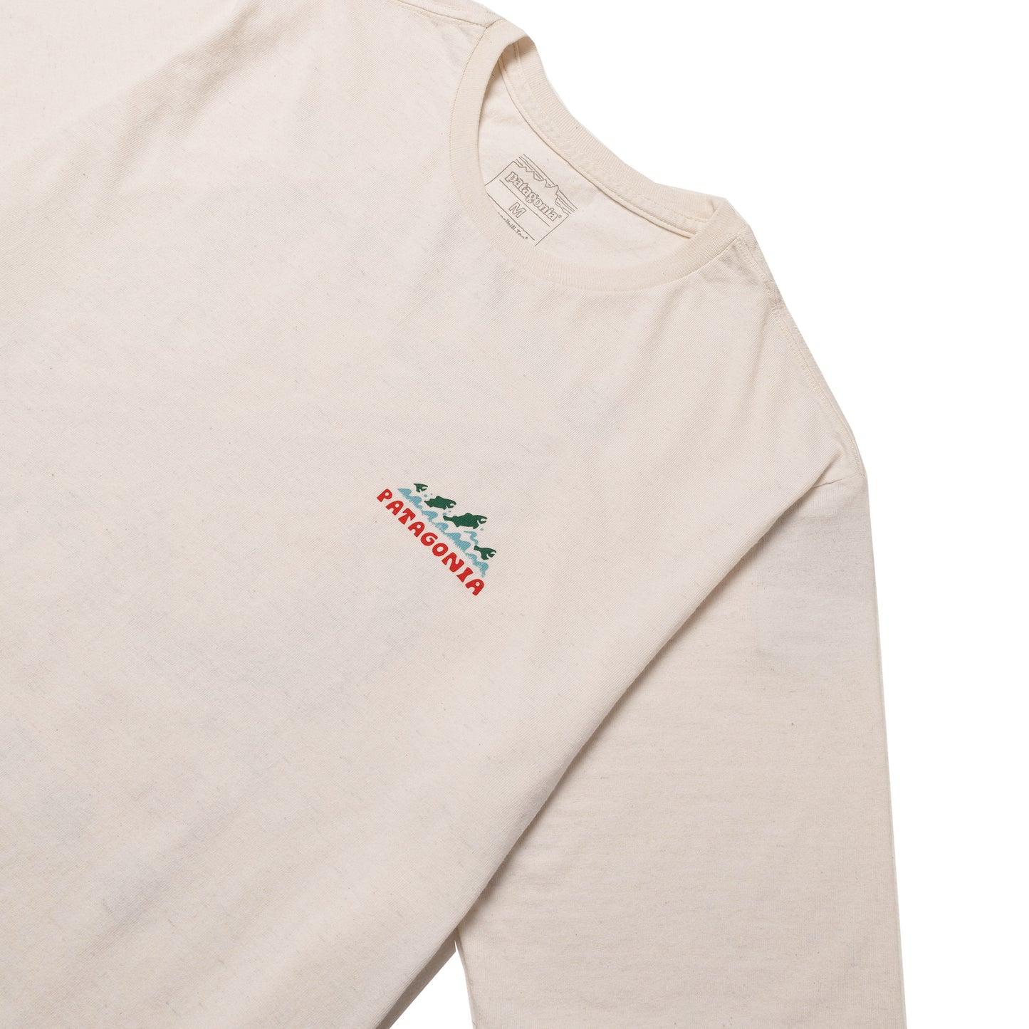 Patagonia Take a Stand Responsibili-Tee Dammin' Kills / Birch White - The Sporting Lodge