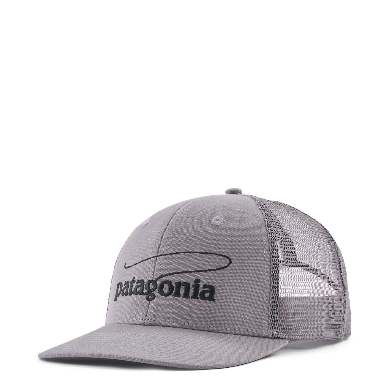 Patagonia Take a Stand Trucker Hat Casting Logo / Forever Grey - The Sporting Lodge
