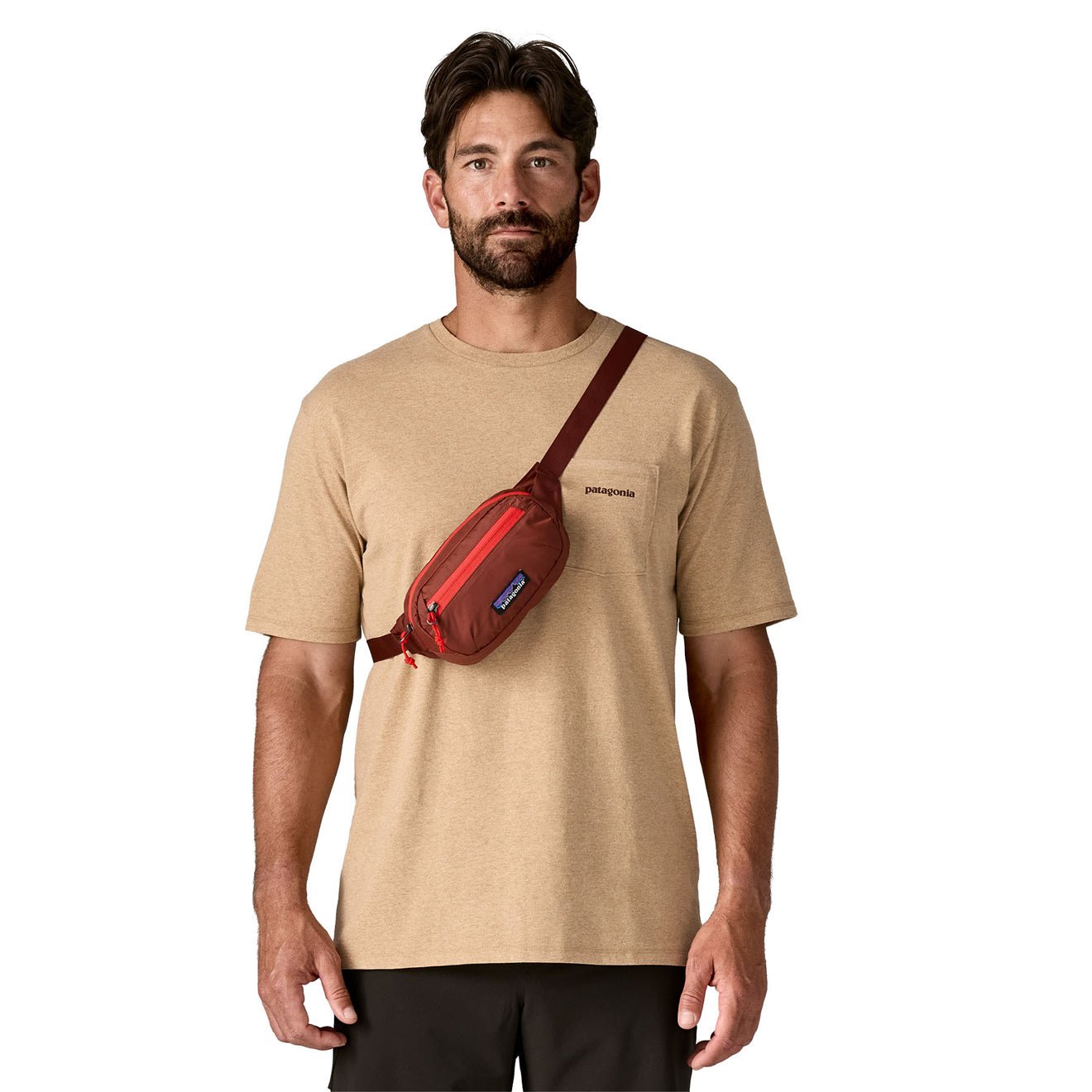 Patagonia Terravia Mini Hip Pack 1L Dried Vanilla - The Sporting Lodge