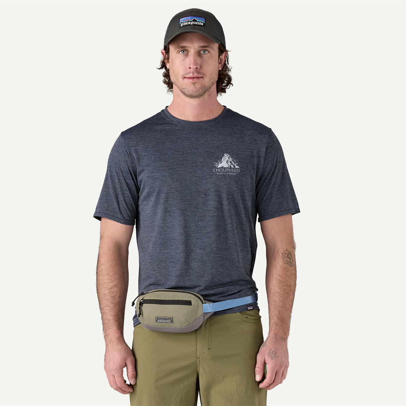 Patagonia Terravia Mini Hip Pack 1L River Rock Green - The Sporting Lodge