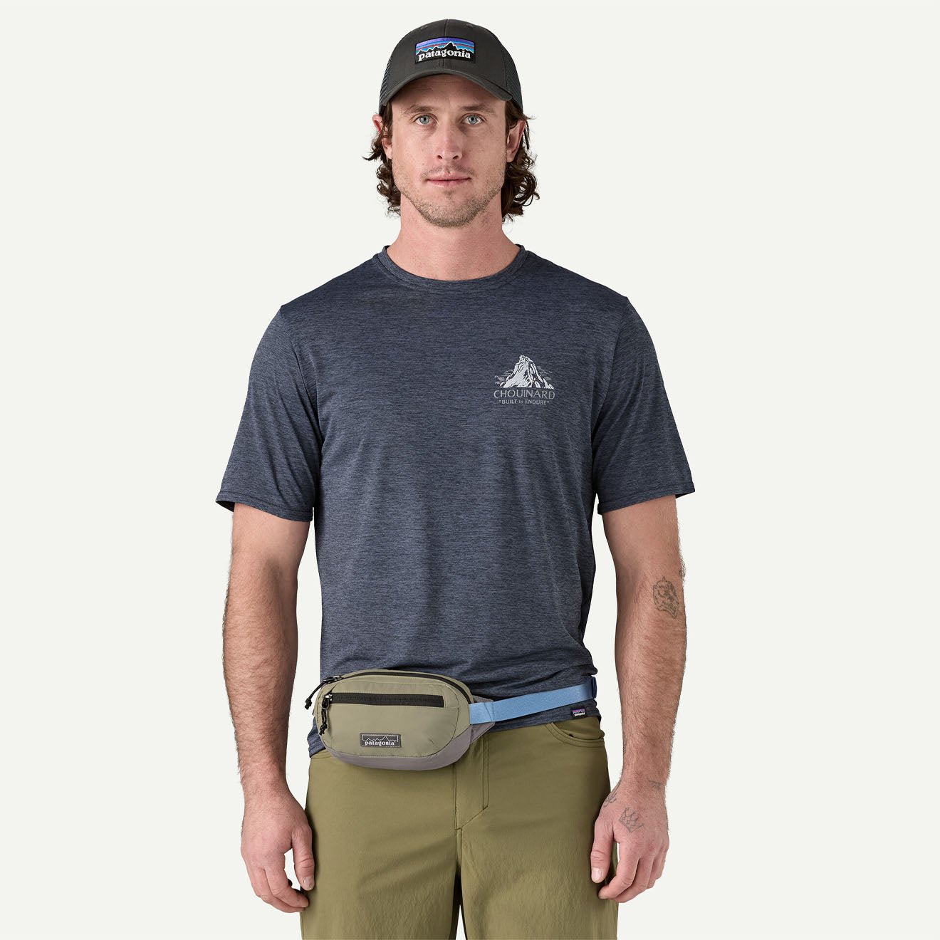 Patagonia Terravia Mini Hip Pack 1L River Rock Green - The Sporting Lodge