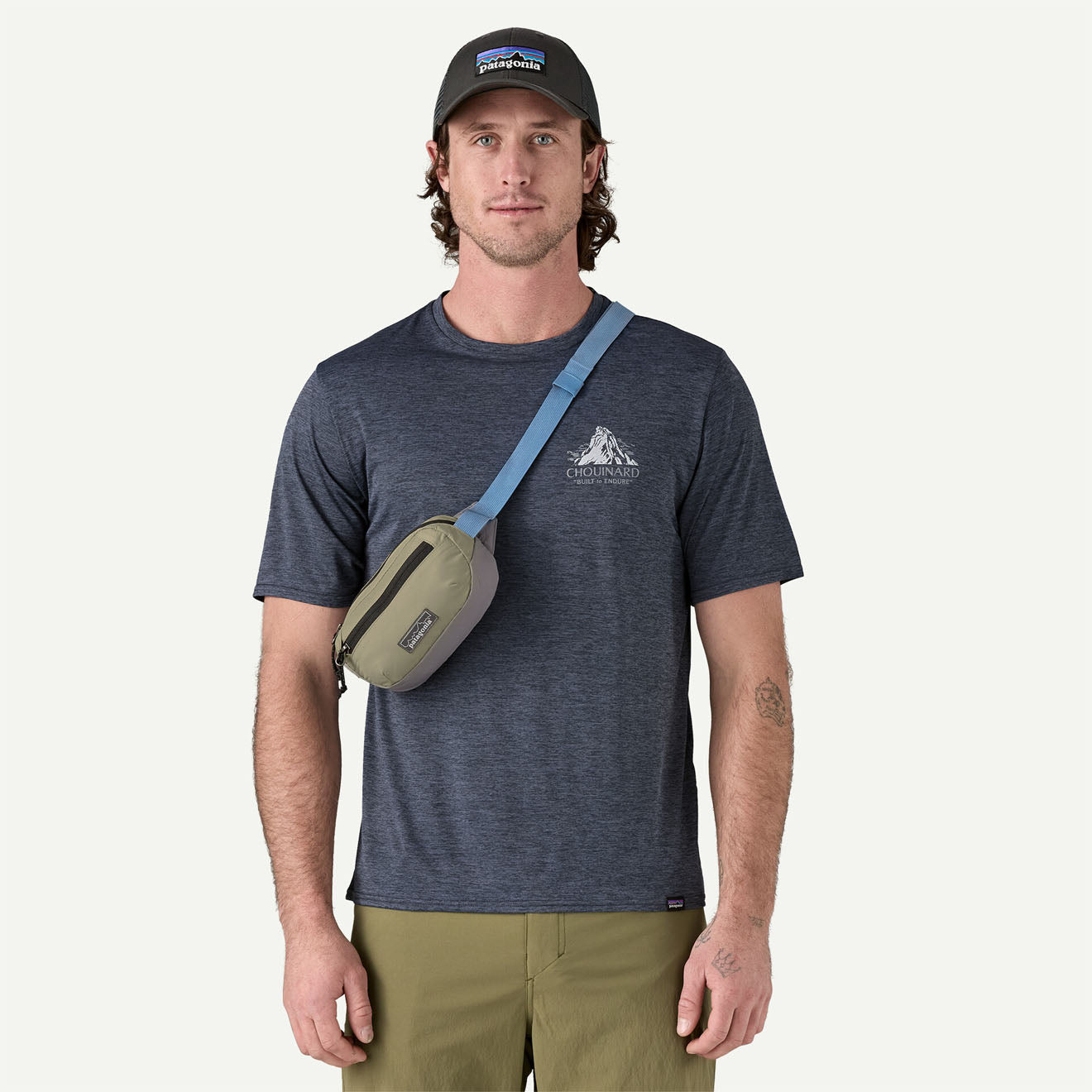 Patagonia Terravia Mini Hip Pack 1L River Rock Green - The Sporting Lodge