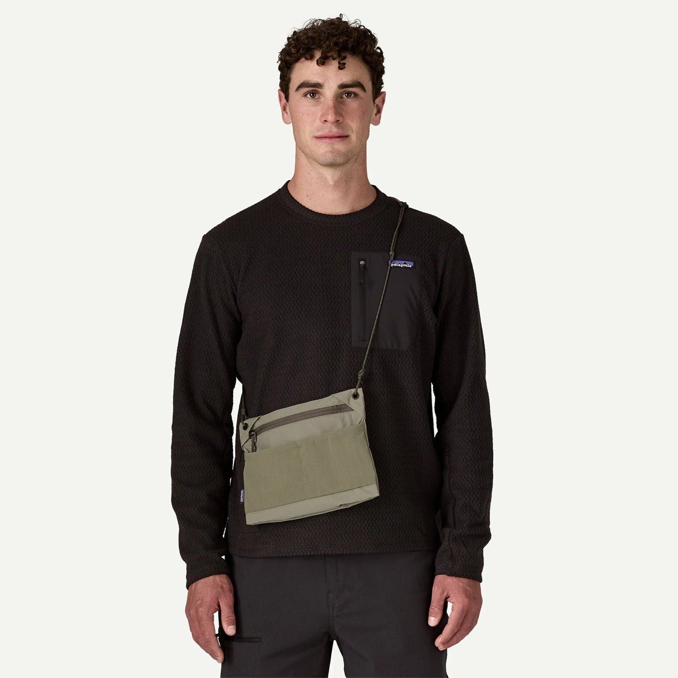 Patagonia Terravia Sacoche Bag 3L River Rock Green - The Sporting Lodge