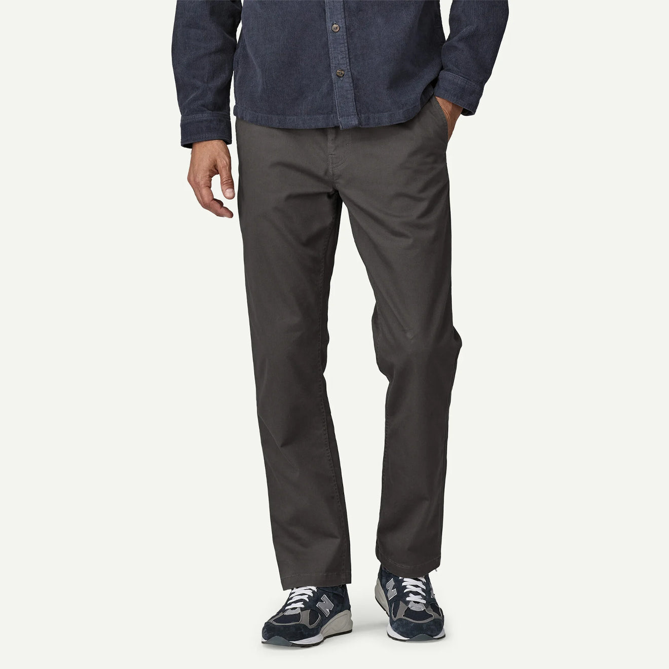 Patagonia Twill Traveler Chino Pants Regular Forge Grey