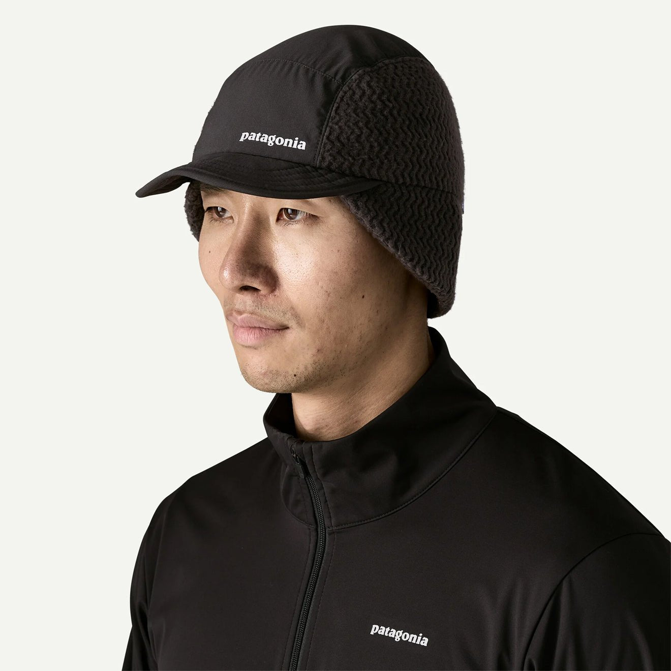 Patagonia Winter Duckbill Cap Black - The Sporting Lodge