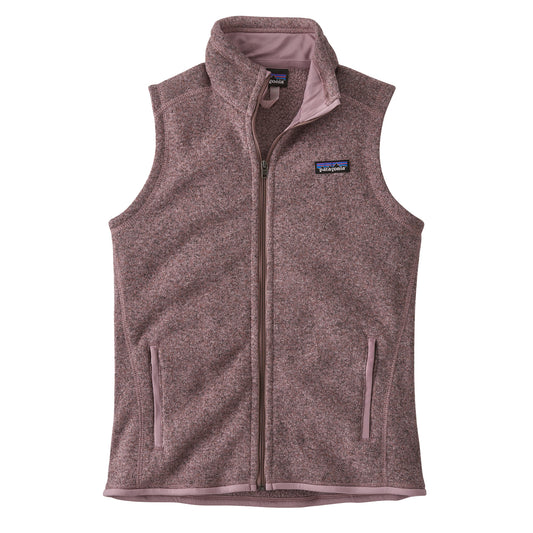 Patagonia Womens Better Sweater Vest Stormy Mauve - The Sporting Lodge