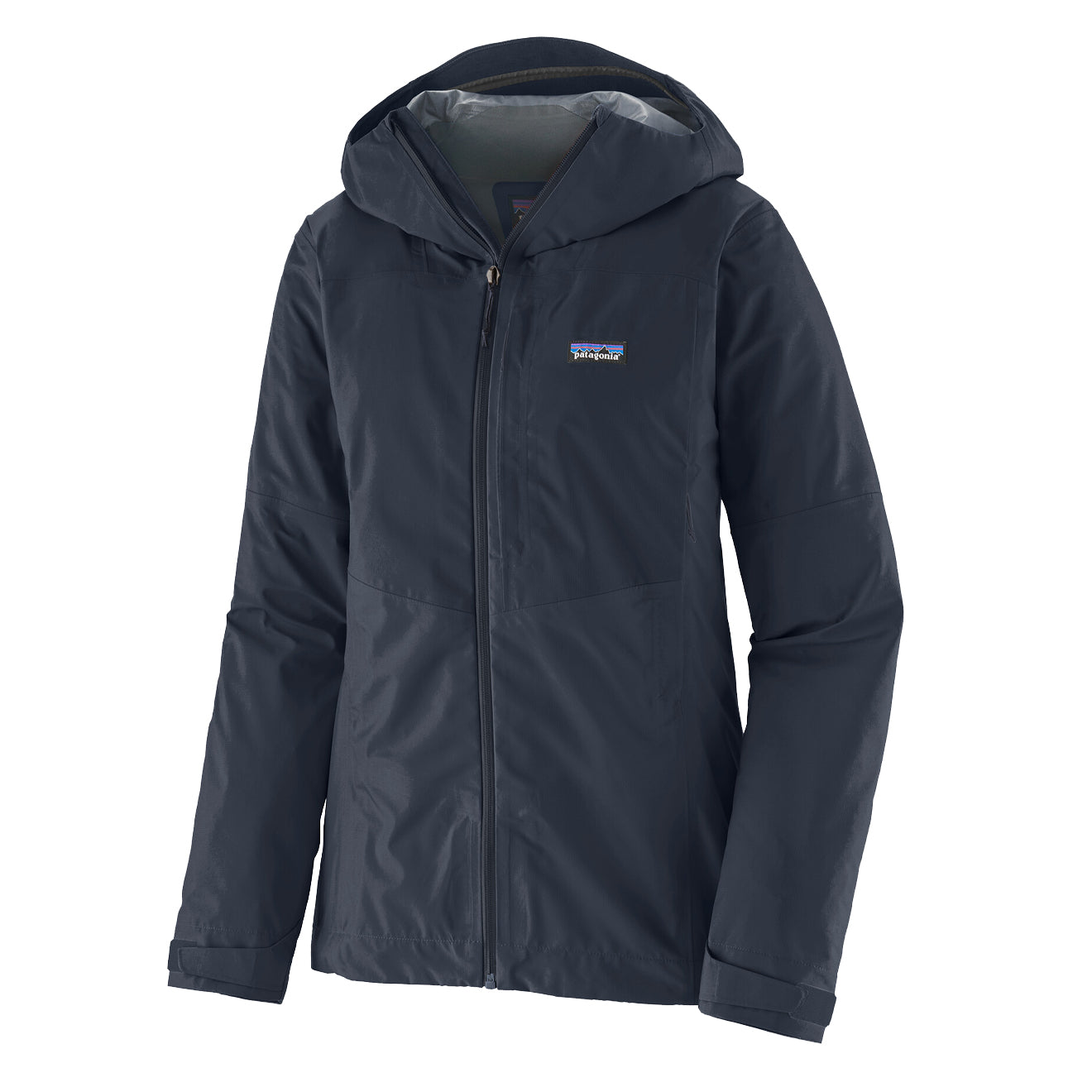 Patagonia Womens Boulder Fork Rain Jacket Smolder Blue - The Sporting Lodge