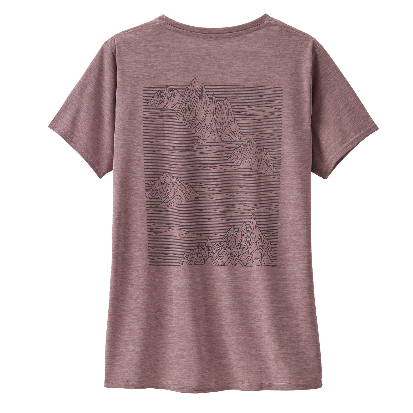 Patagonia Womens Cap Cool Daily Graphic Shirt Strataspire / Stormy Mauve X-Dye - The Sporting Lodge